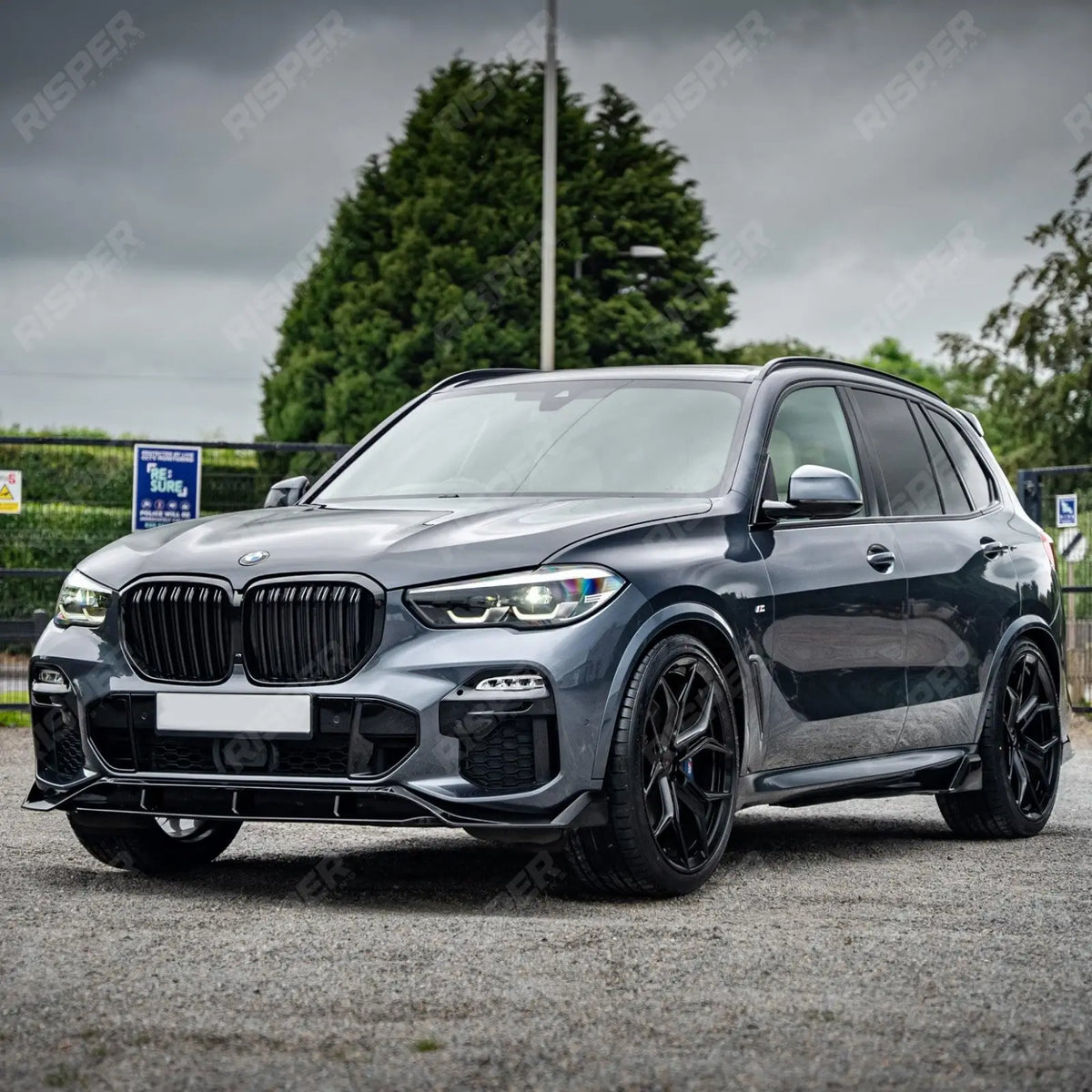 Black Knight Aero Body Kit M Sport In Gloss Black For BMW X5 M Sport 2018-2022