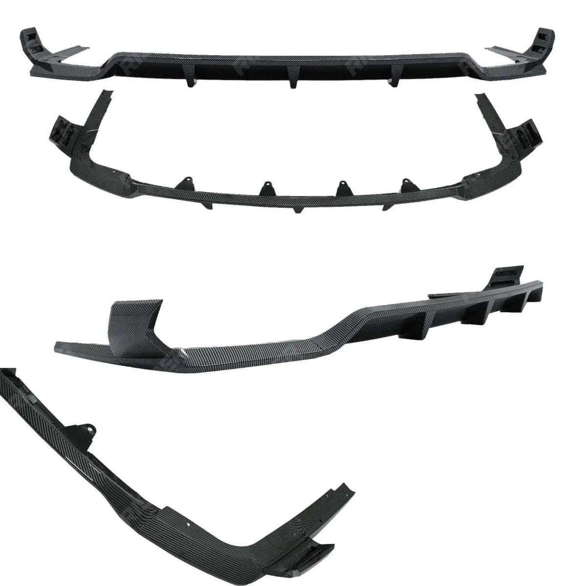 Black Knight Aero Kit Carbon Look For BMW X7 G07 M Sport (2018-2022 pre-LCI)