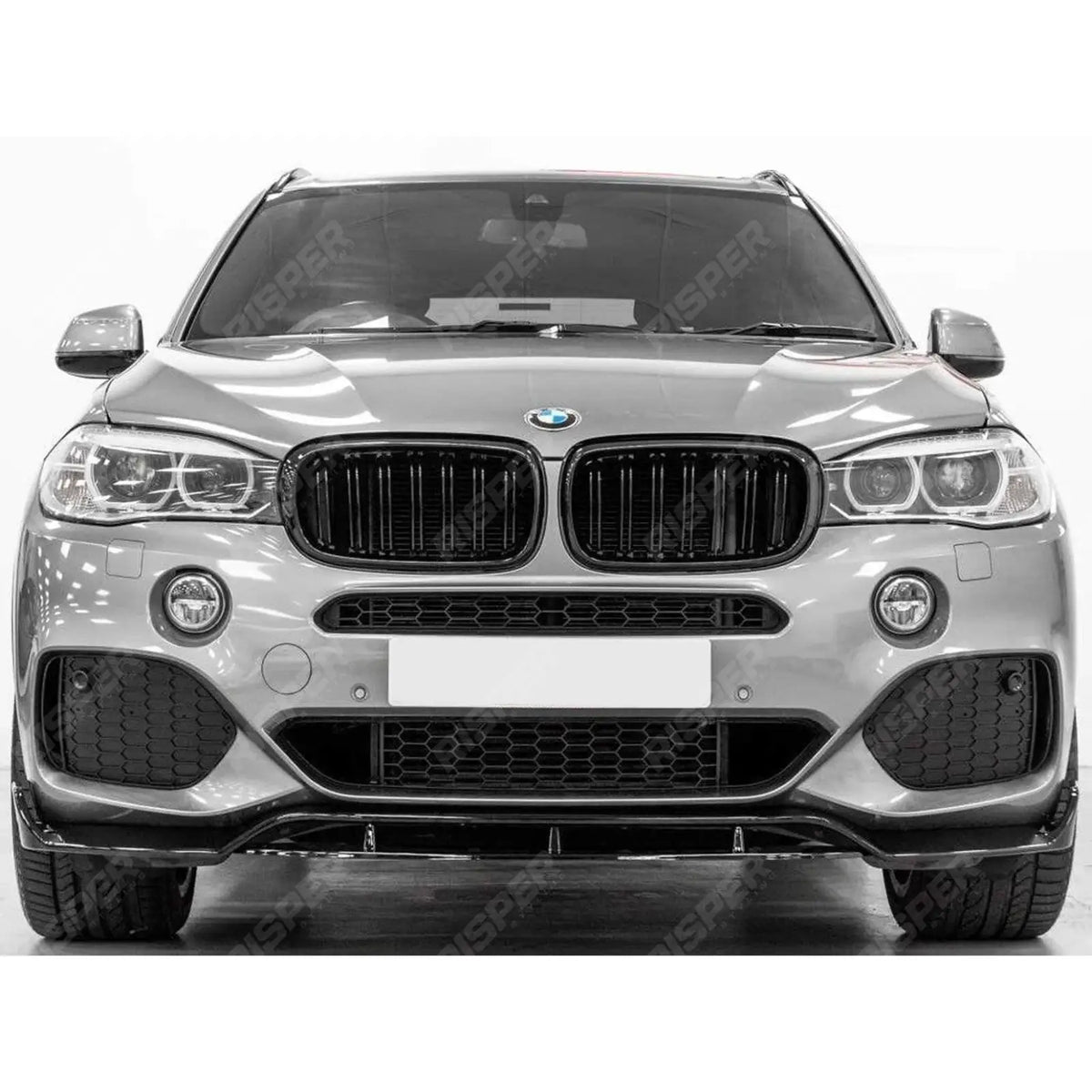 Black Knight Front Splitter In Gloss Black For BMW X5 F15 2013-2018
