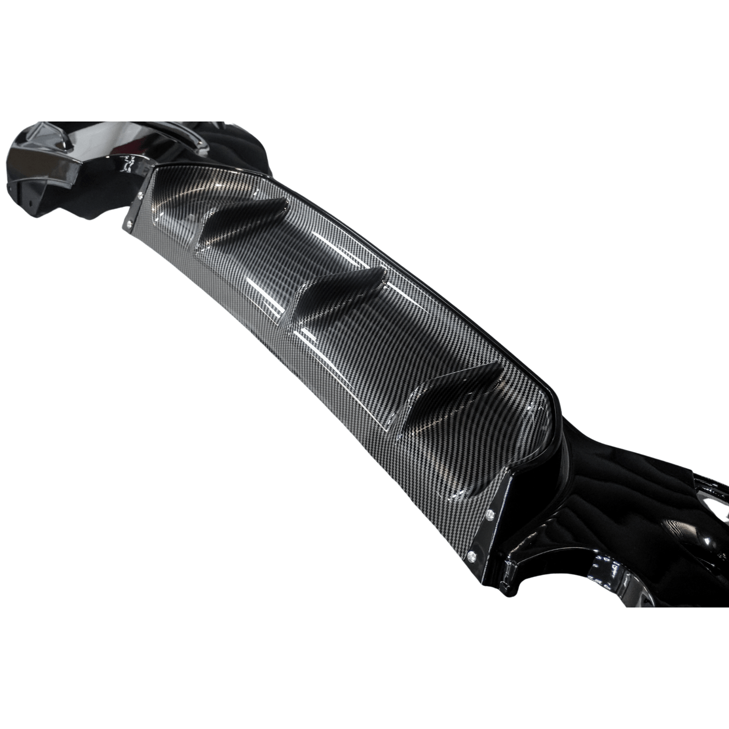 BMW 1 Series F20 M Sport LCI 2015-2019 Rear Diffuser Carbon Look 0___0 - TMC Motorsport