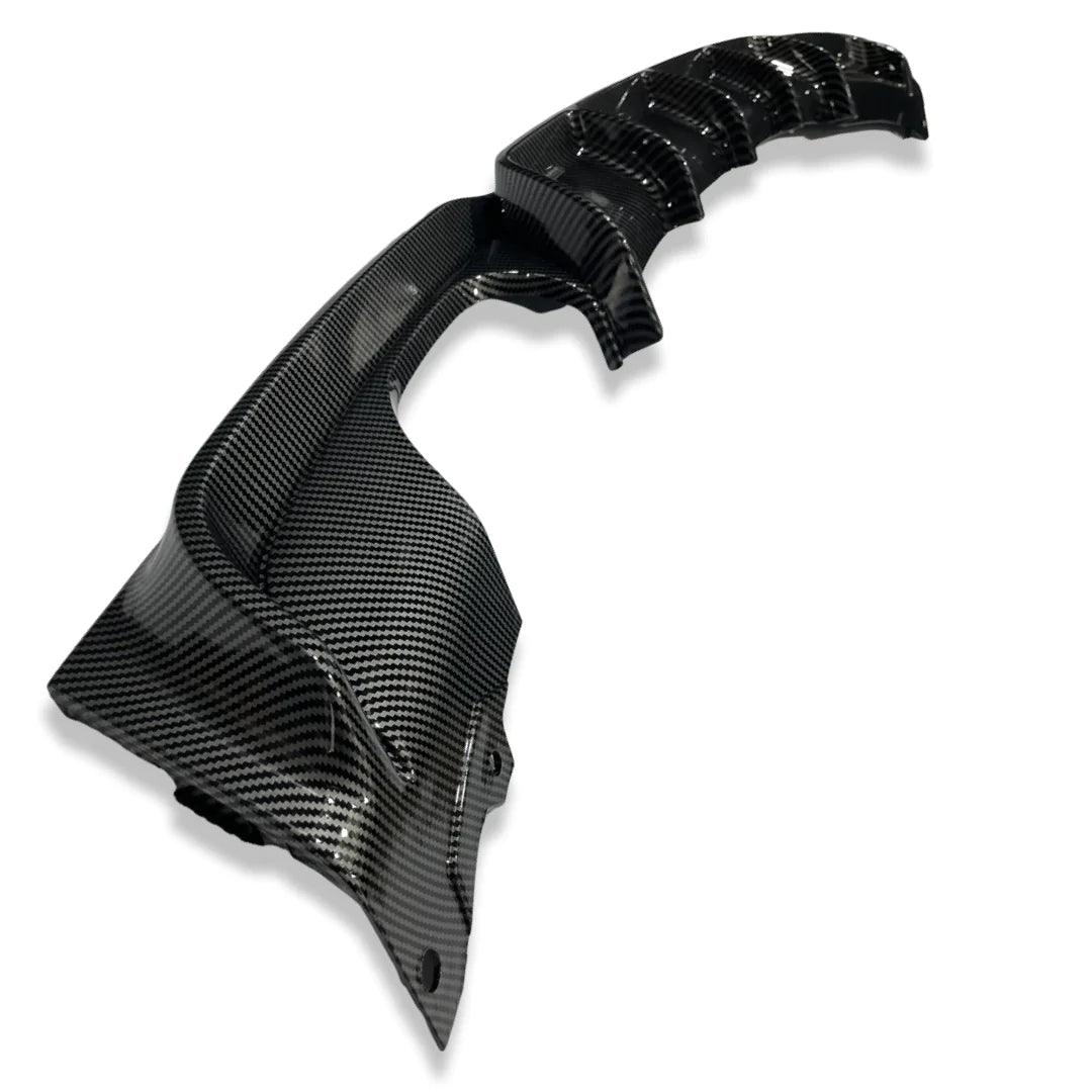 BMW 3 Series F30 F35 M Performance Rear Diffuser M Sport Twin Exit - Carbon Fiber Look - TMC Motorsport