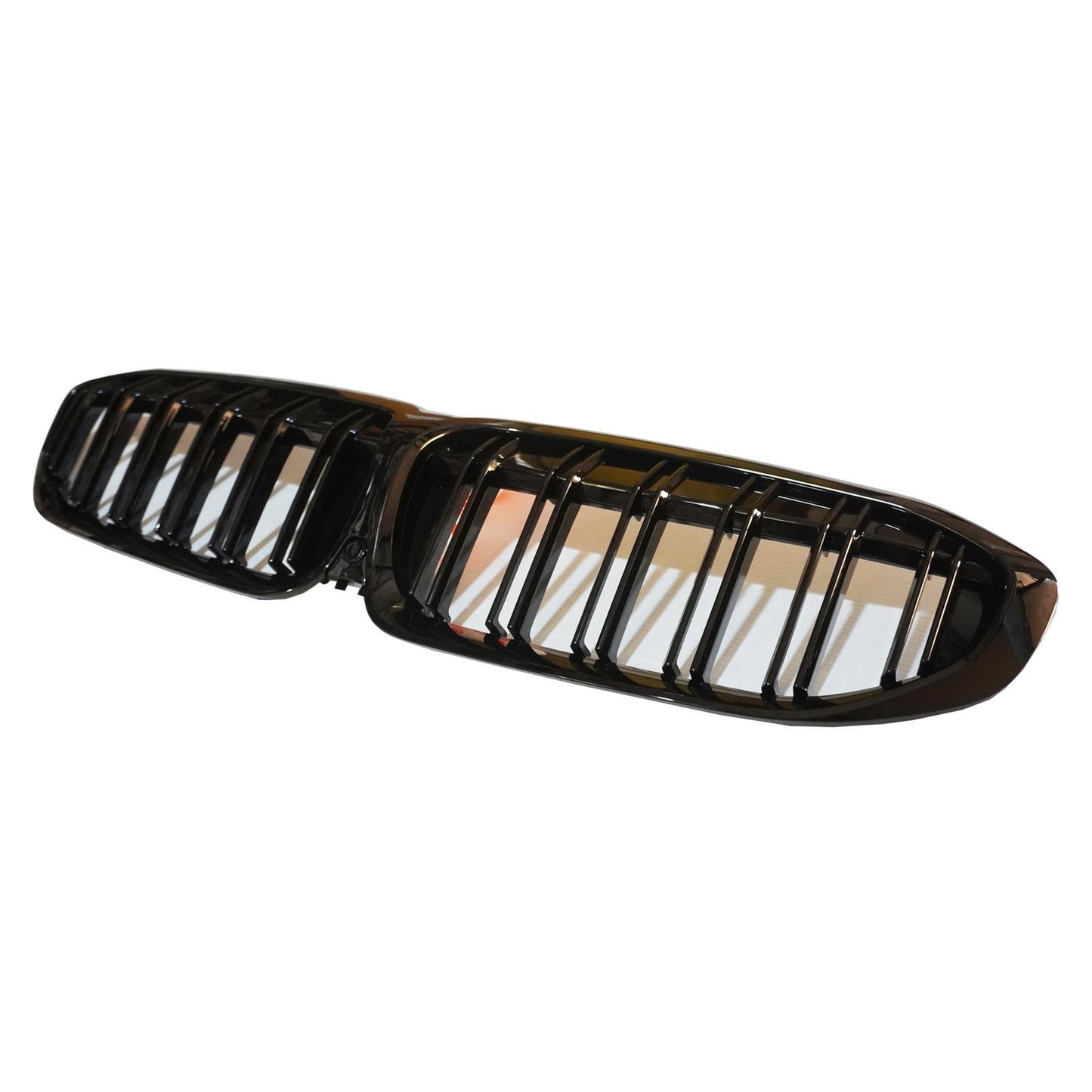 BMW 3 Series G20/G21 2018-2021 (pre-lci) M3 Style Front Grill Gloss Black Double Slat - TMC Motorsport