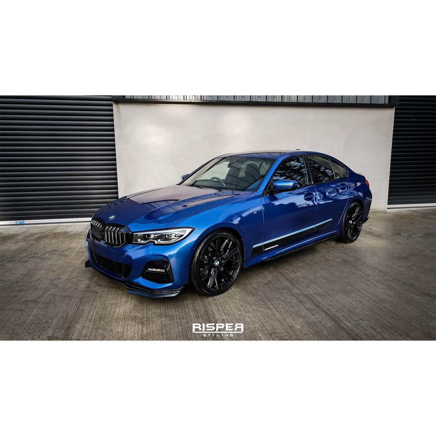 BMW 3 Series M Sport G20/G21 2018+ Gloss Black M Performance Side Door Stickers - TMC Motorsport