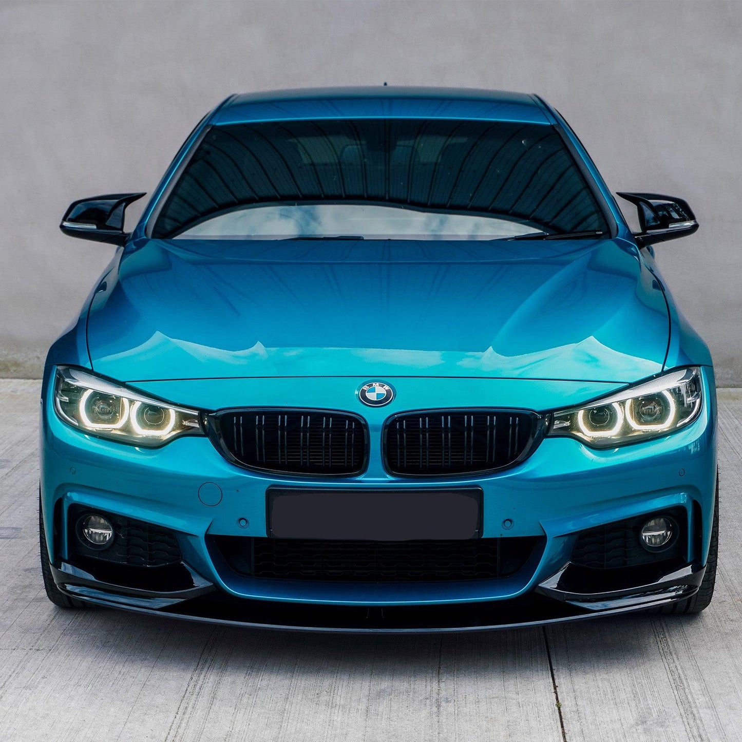 BMW 4 Series F32 M Sport 2014-2020 Gloss Black Full Aero Body Lip Kit - Diffuser 00___ - TMC Motorsport