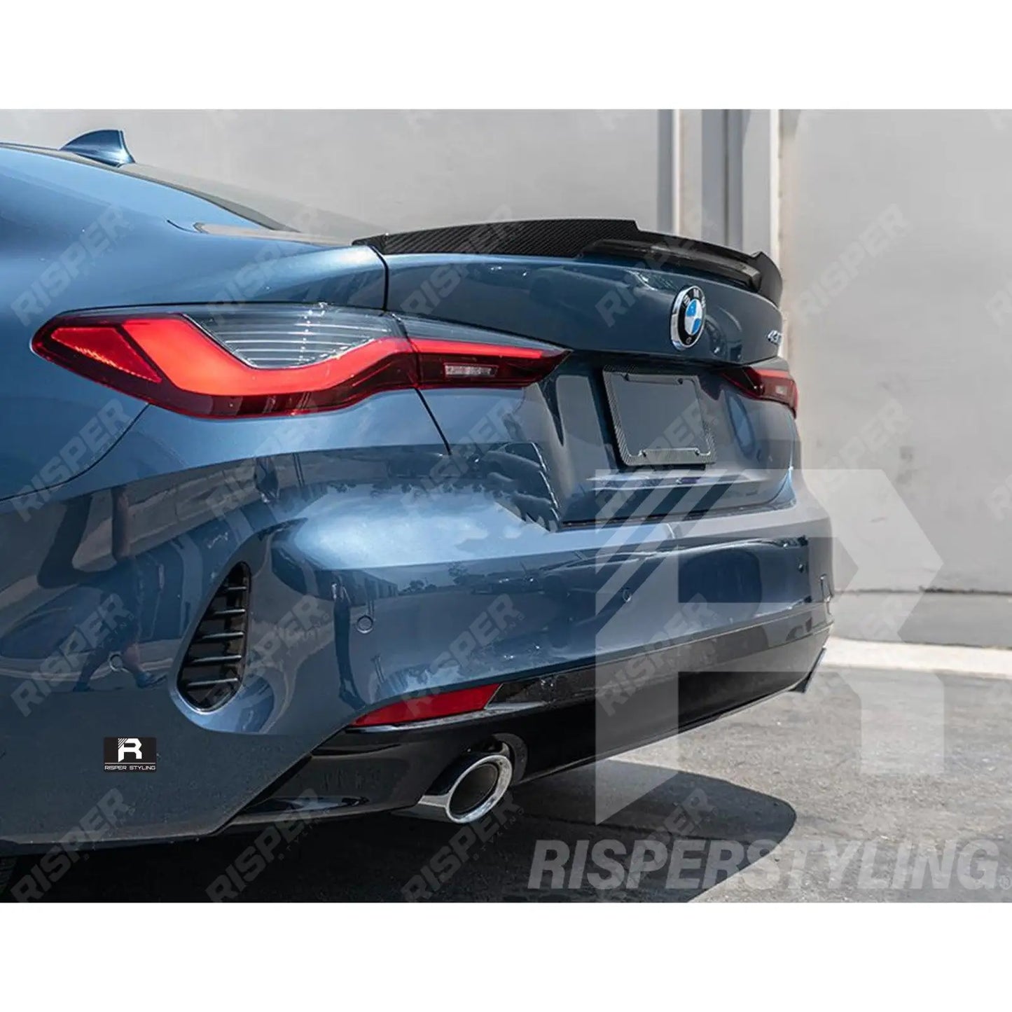 BMW 4 Series G22 2-Door G82 M4 - Gloss Black M4 Style Rear Boot Spoiler