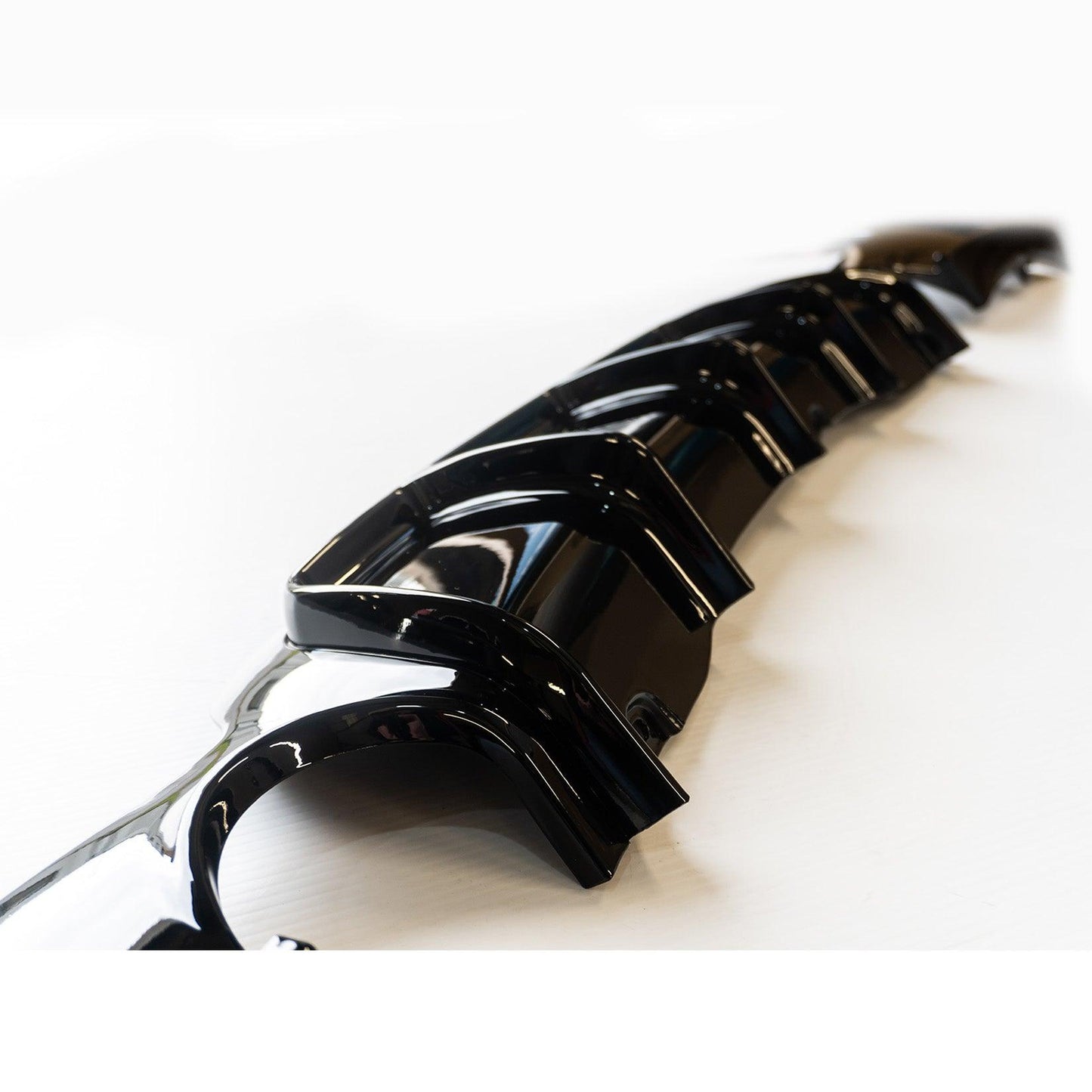 BMW 4 Series M Sport F32 F36 - Gloss Black Dual Exit Rear Diffuser - TMC Motorsport