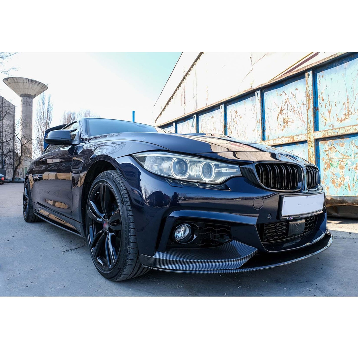 BMW 4 Series M Sport F32/F36 M Performance Front Splitter in Carbon Look - TMC Motorsport