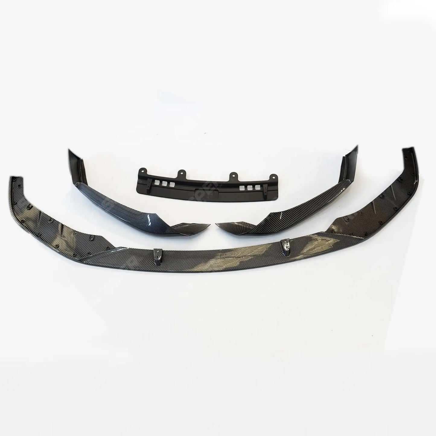 BMW 5 Series M Sport G30 G31 2017-2020 (pre-LCI) Front Splitter In Carbon Look
