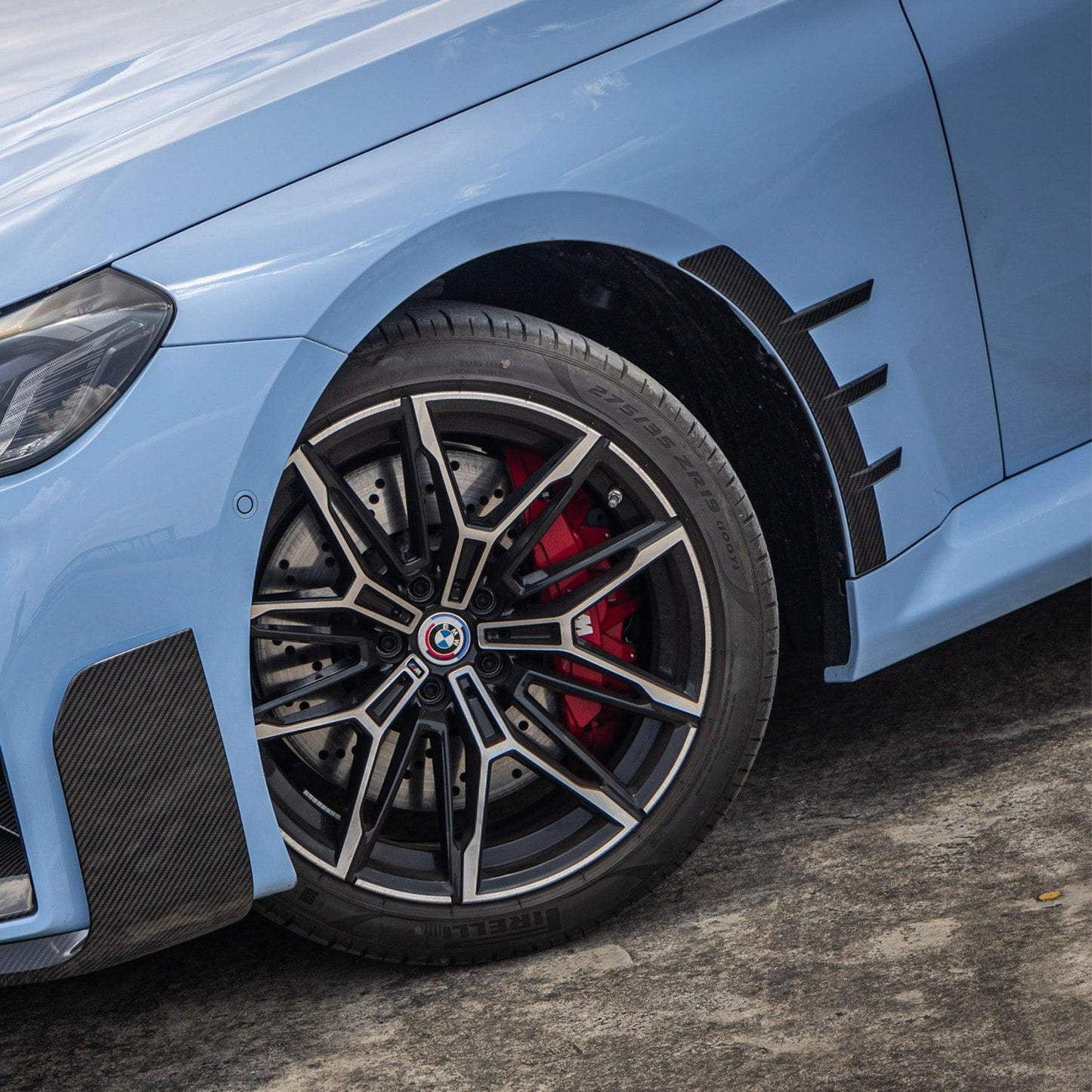 BMW M2 G87 Pre Preg Carbon Fibre Front Fender Trims - TMC Motorsport