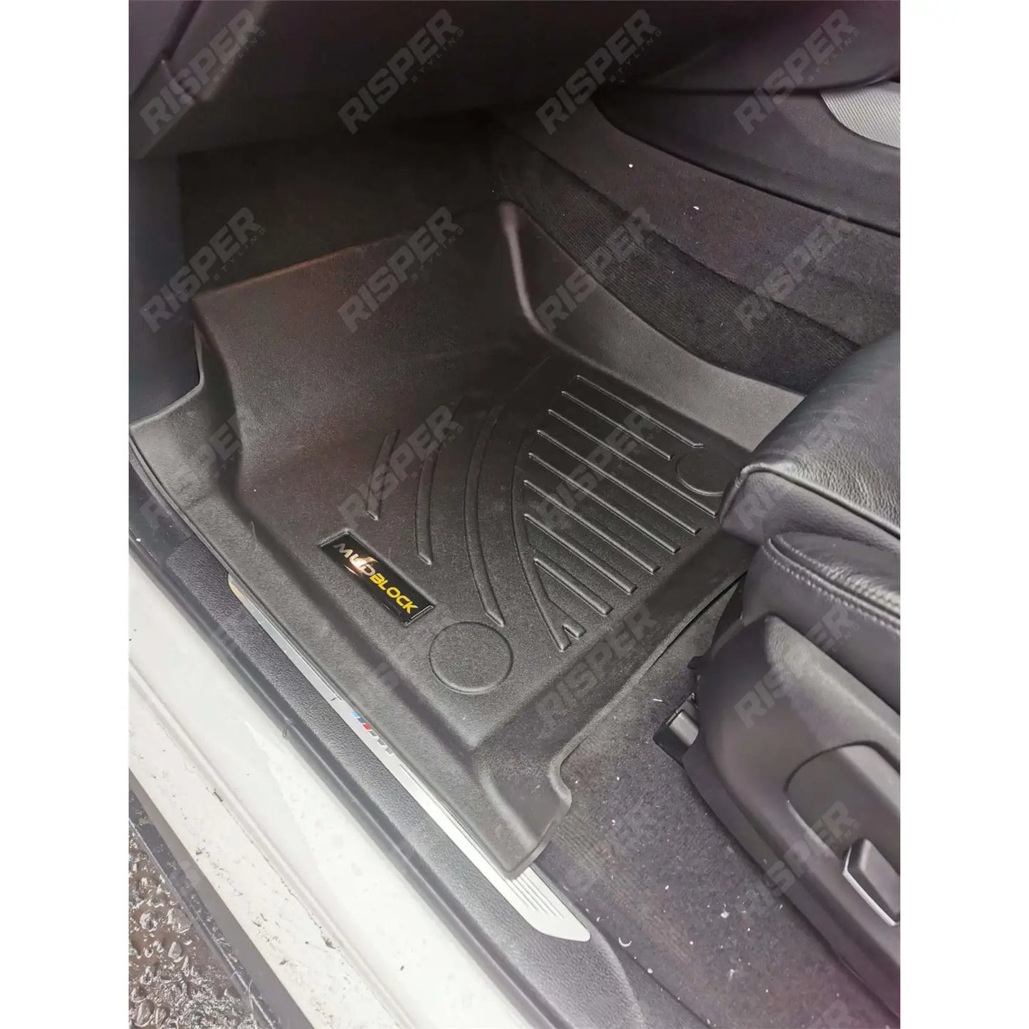 BMW X5 F15 2013-2018 3D Fully Tailored Mats 3-PC in Black – Mudblock