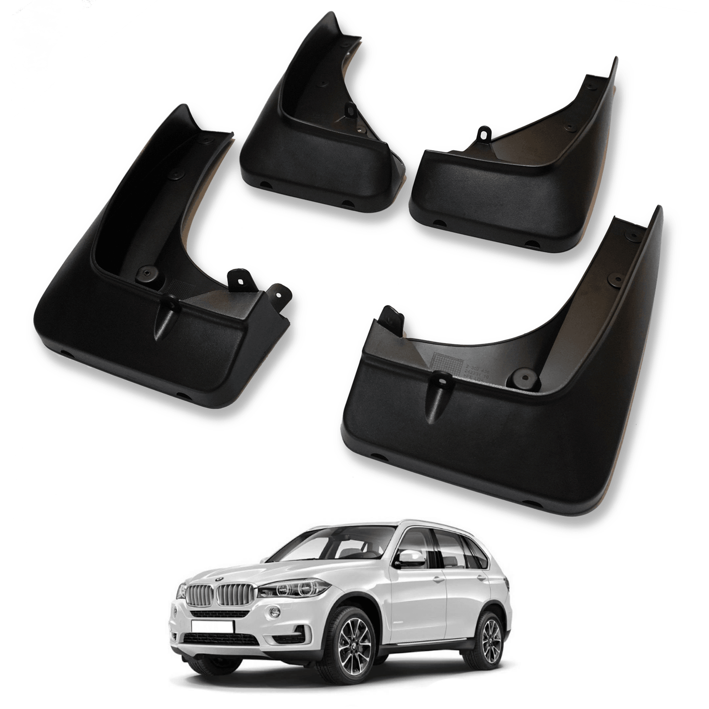 BMW X5 F15 2014-2018 OE Style Mud Flap Set “ For Models Without Side Steps - TMC Motorsport