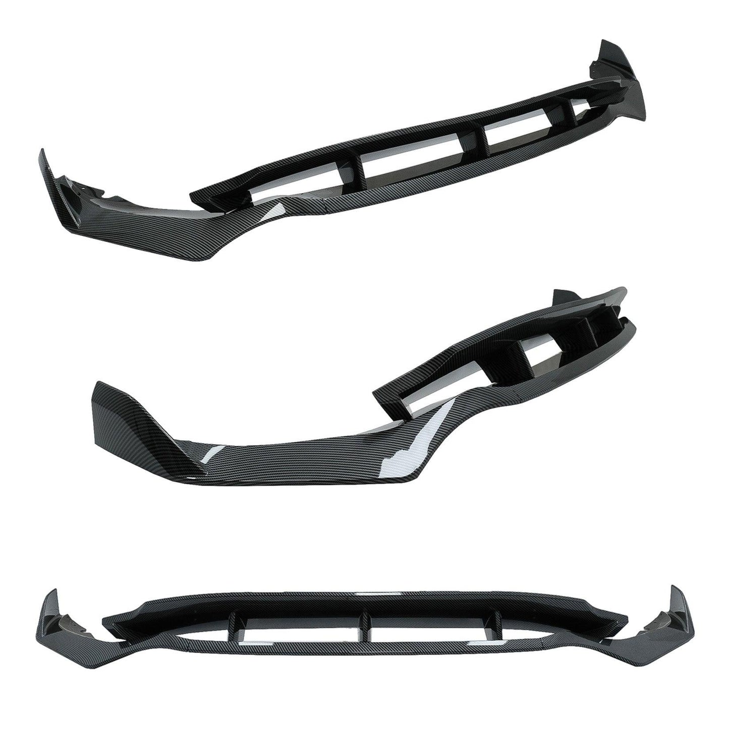 BMW X5 G05 M Sport 2018-2022 - Black Knight Front Splitter in Carbon Look - TMC Motorsport