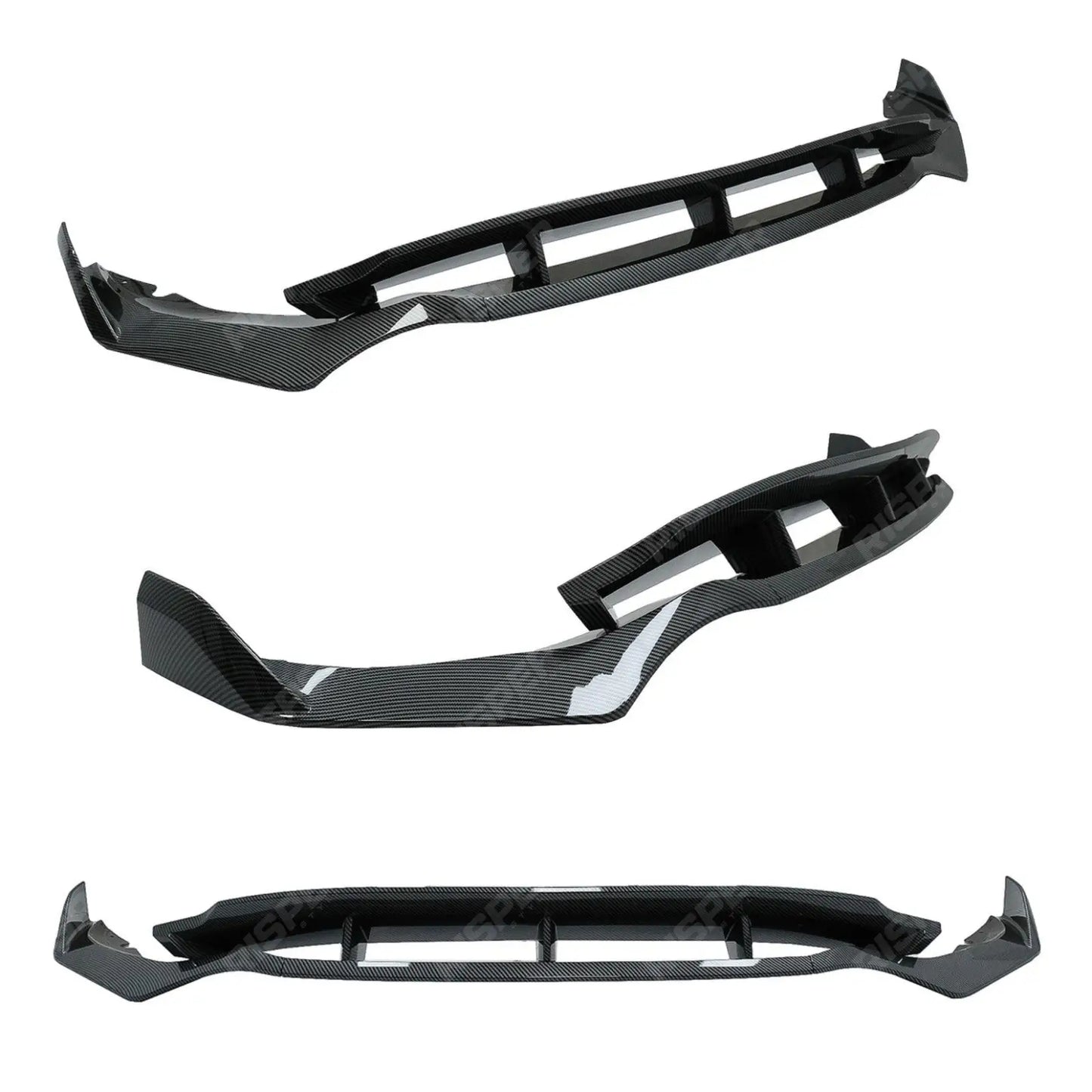 BMW X5 G05 M Sport 2018-2022 - Black Knight Front Splitter in Carbon Look