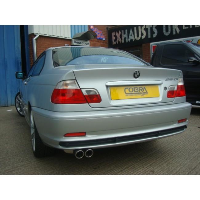 Cobra Sport BMW 316i/318i (E46) Cat Back Performance Exhaust - TMC Motorsport