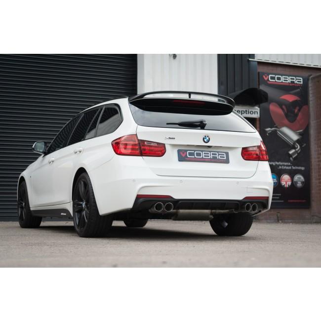 Cobra Sport BMW 330D (F30/F31) Quad Exit M3 Style Exhaust Conversion - TMC Motorsport