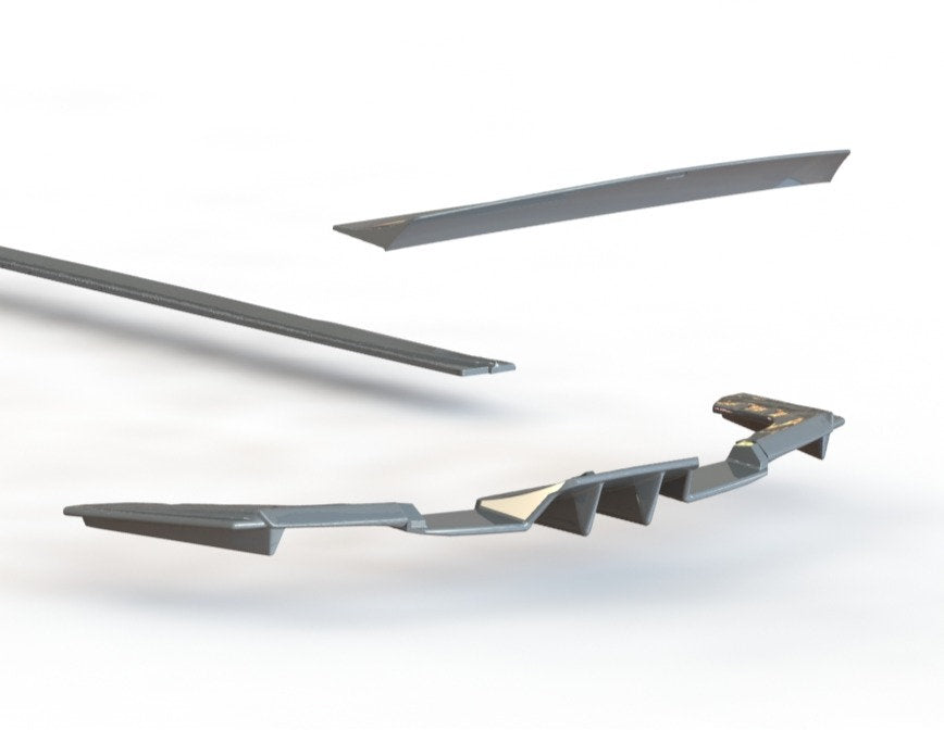 BMW M4 F82 Side Skirt Splitters - TMC Motorsport