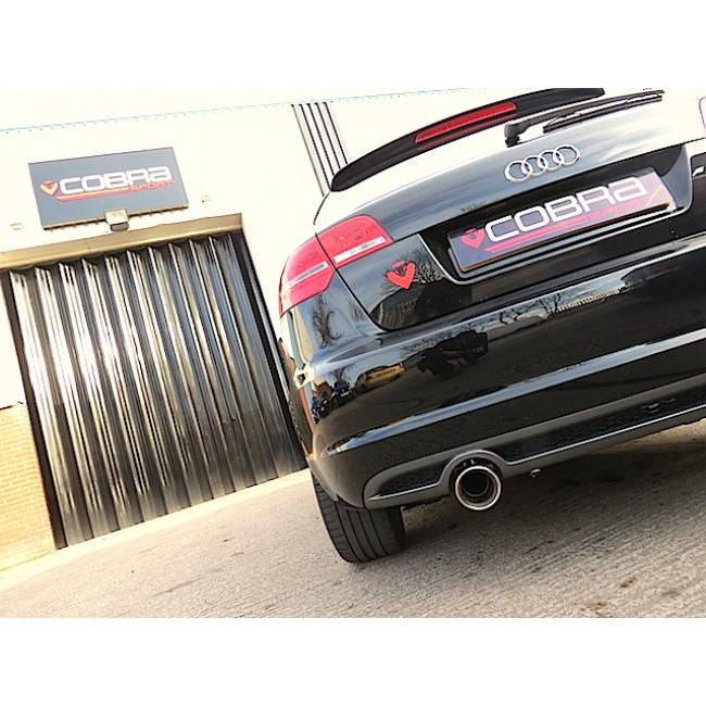 Cobra Sport Audi A3 (8P) 2.0 TDI 2WD (2008-12) (5 Door) Single Tip Cat Back Performance Exhaust - TMC Motorsport
