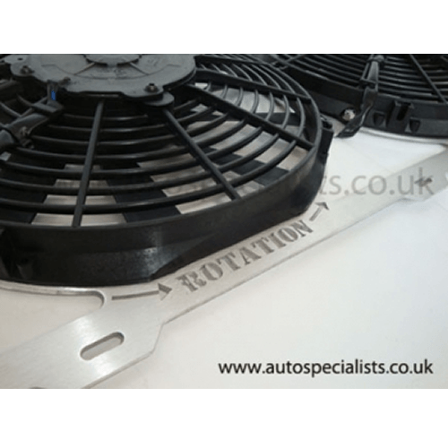 AIRTEC Motorsport Cosworth Twin 11-inch Slim Line Fan Package - TMC Motorsport