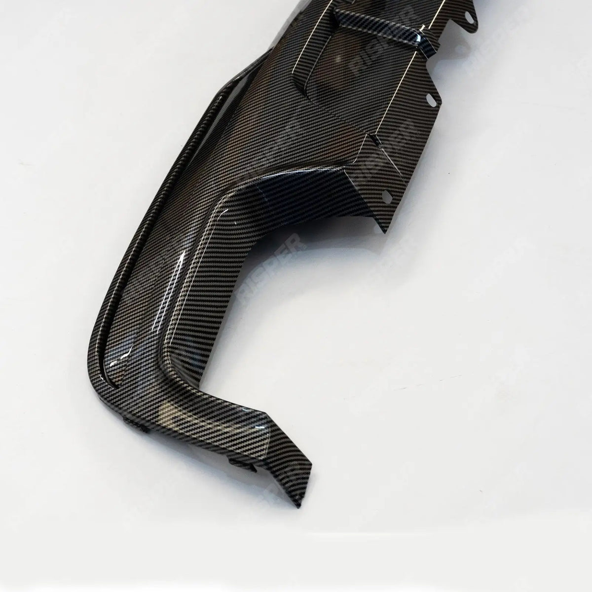 Rear Diffuser with Quad Exit in Carbon Look For BMW 5 Series M Sport F10 F11