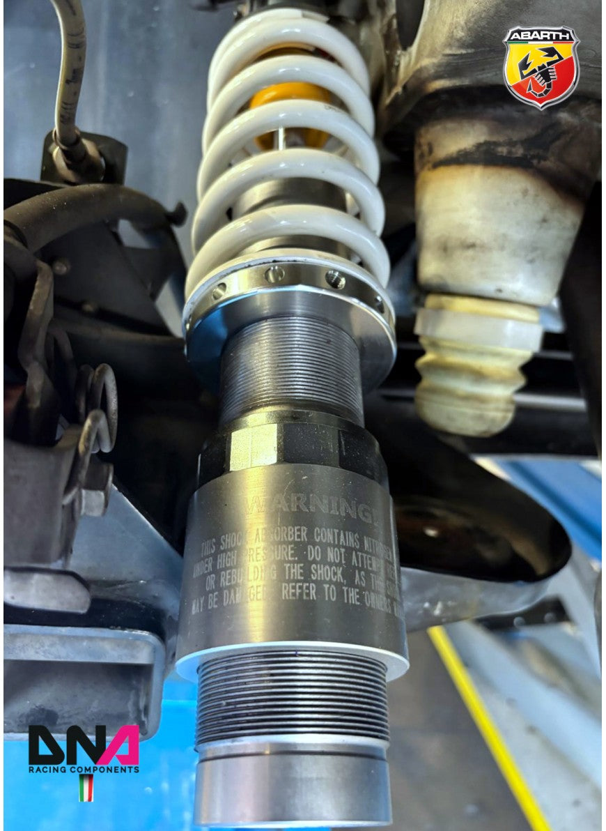 Abarth 500 / 595 / 695 & Fiat 500 Abarth USA WRS Coilover Kit - DNA Racing - TMC Motorsport