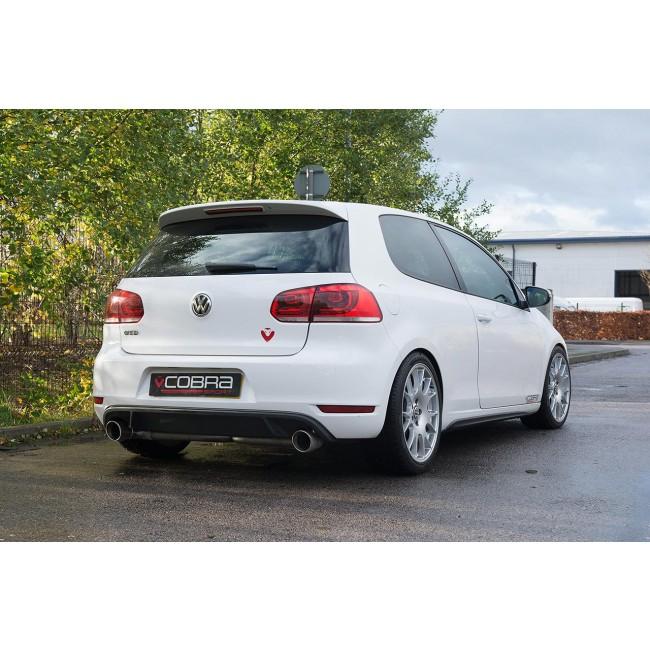 Cobra Sport VW Golf GTD (Mk6) 2.0 TDI (5K) (09-13) Venom Box Delete GTI Style Cat Back Performance Exhaust - TMC Motorsport