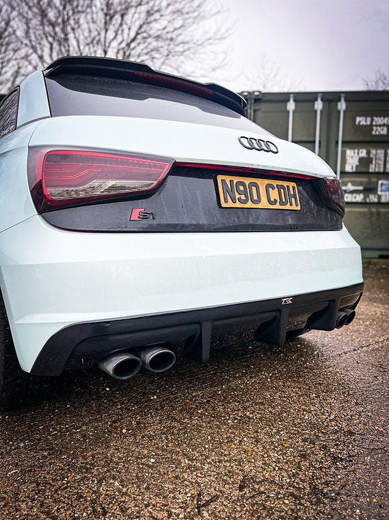 Audi S1 8X - Rear Finned Diffuser - TMC Motorsport