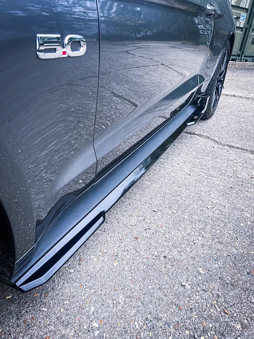 Ford Mustang 5.0L GT Facelift - Side Skirt Splitters - TMC Motorsport