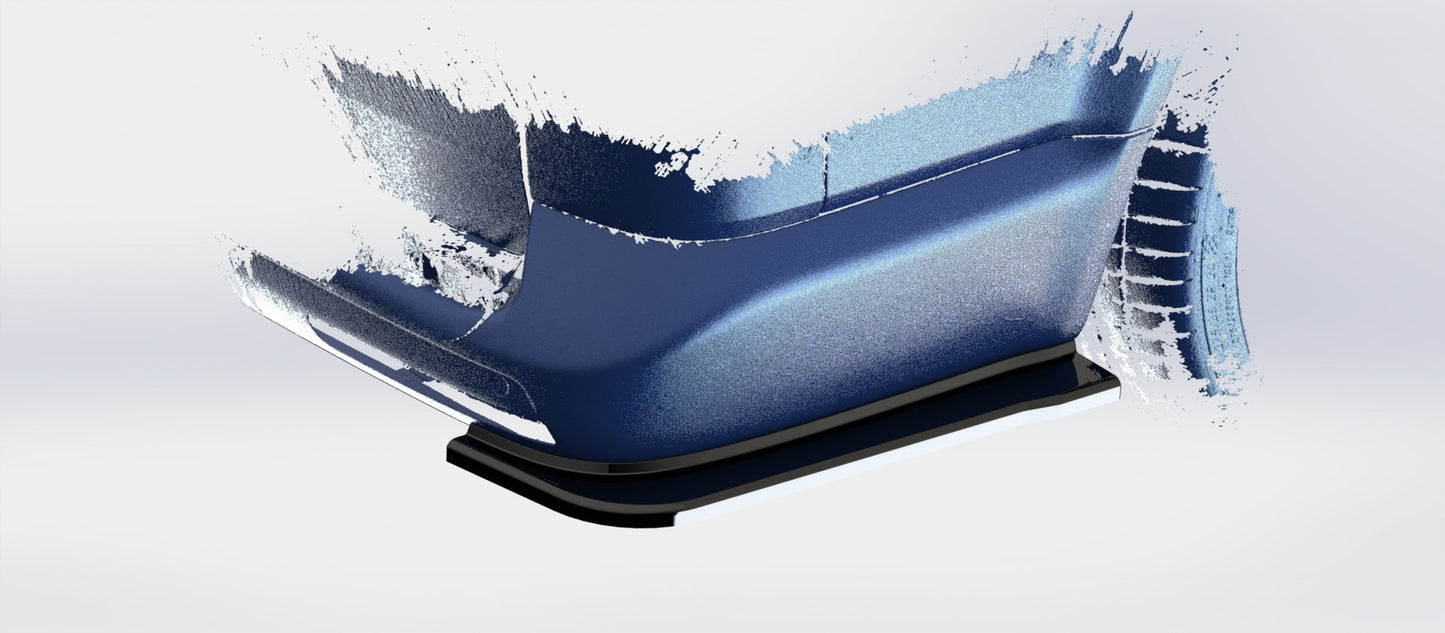 Volkswagen Transporter T5 Sportline Long Wheelbase - Rear Spats - TMC Motorsport