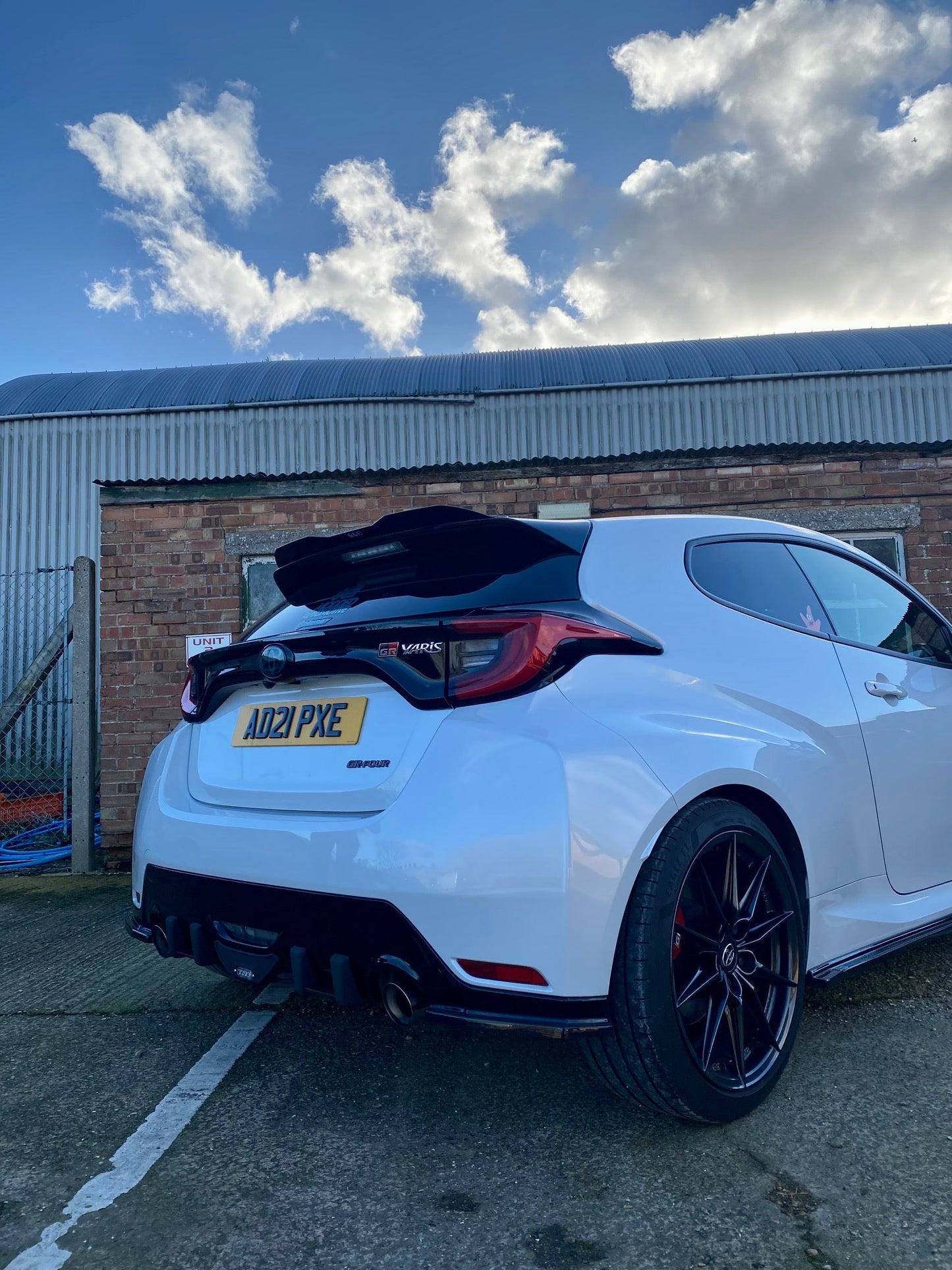 Toyota GR Yaris - Rear Diffuser Fins - TMC Motorsport