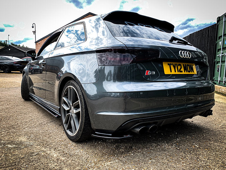 Audi S3 8V Pre Facelift Hatchback - Rear Spats - TMC Motorsport