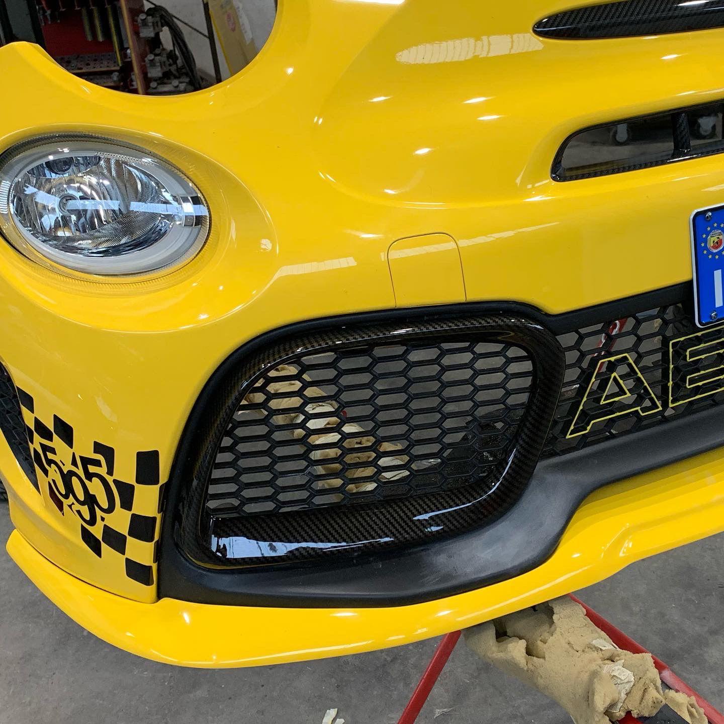 CHD Tuning Abarth 595 Frontstoßstangengrill Seitliche Lufteinlässe