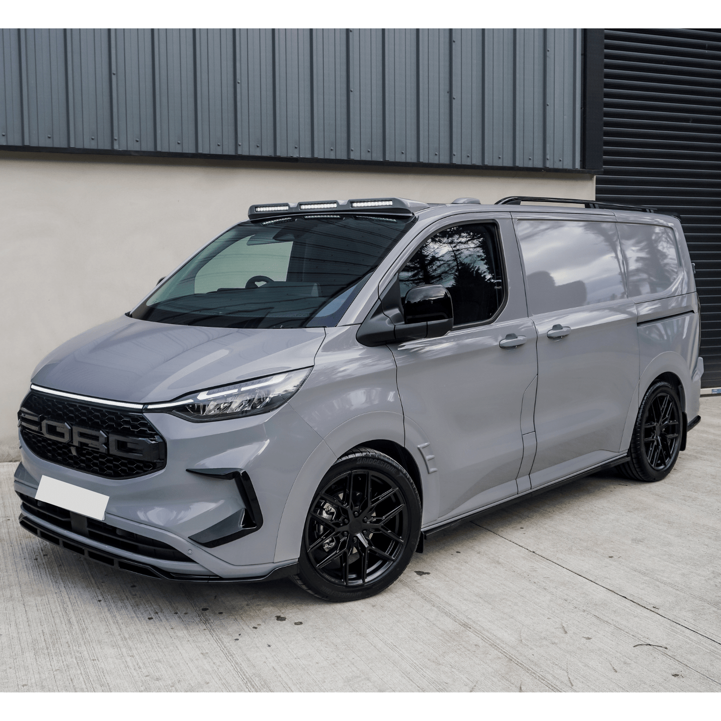 Ford Transit Custom MK2 2024 on Mirror Cap Replacement In Gloss Black - TMC Motorsport