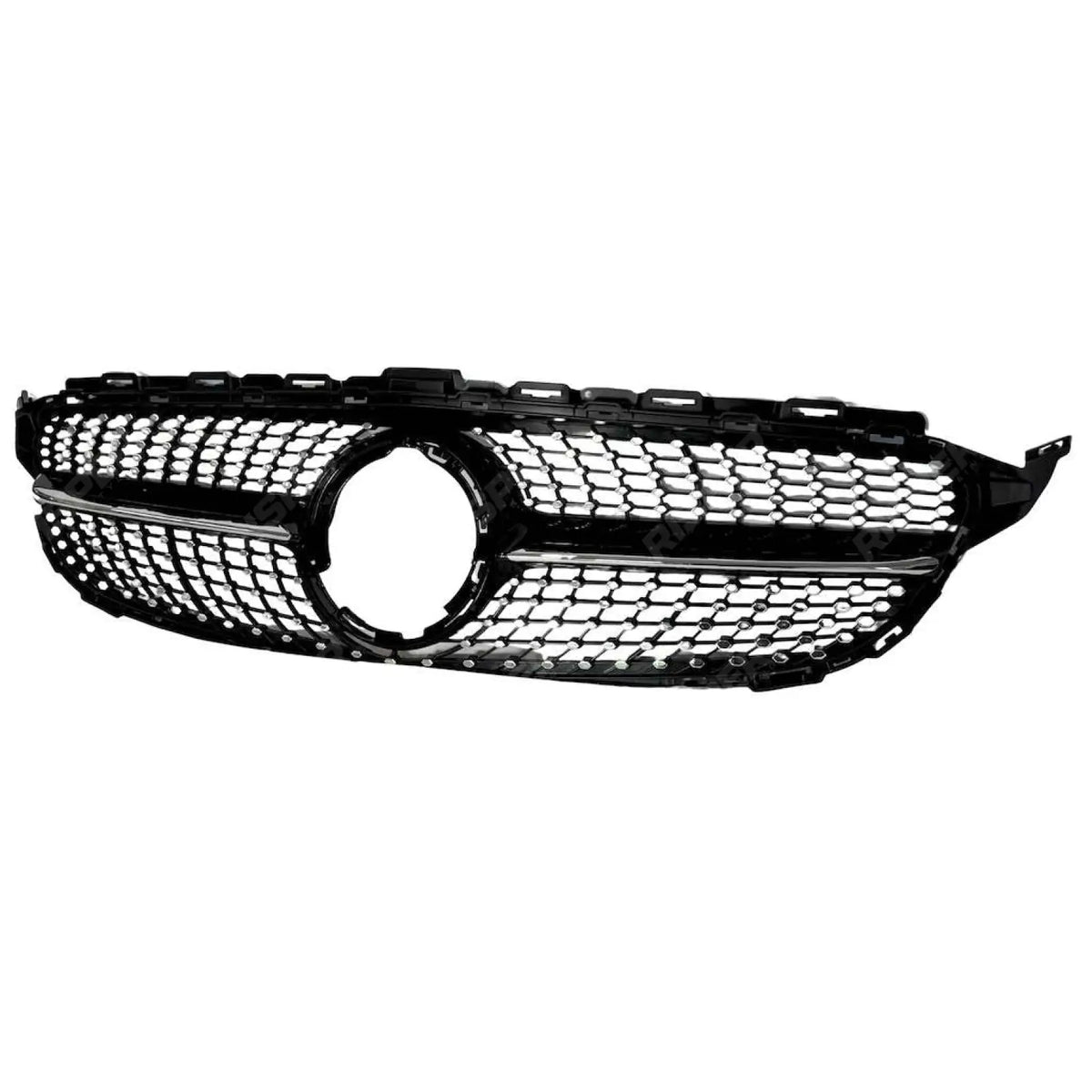 Front Grille Diamond Style (Without Camera) For Mercedes C205 W205 2019-2021