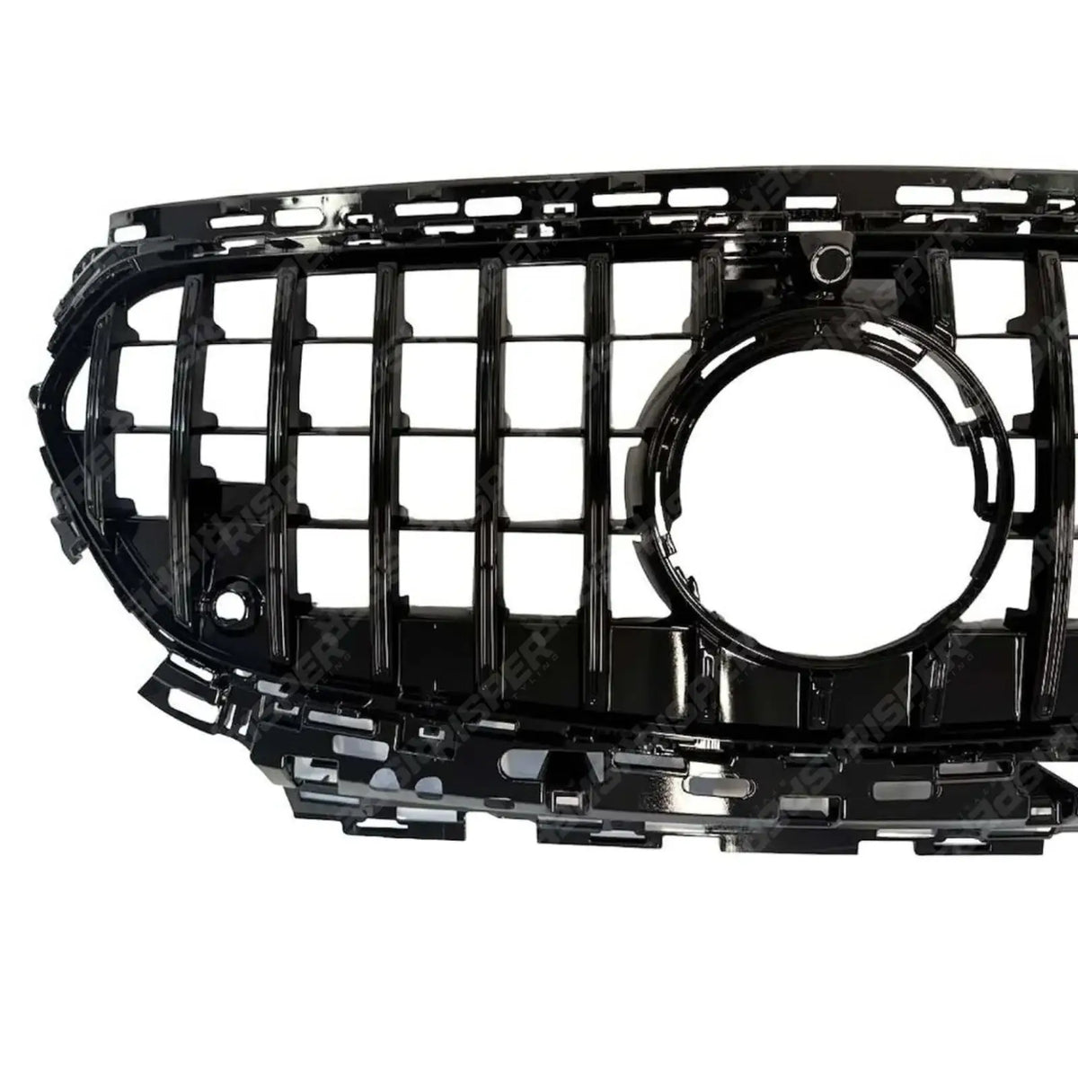 Front Grille In Gloss Black - Panamericana Gt Style (Camera Compatible) For Mercedes E Class W214 2024+