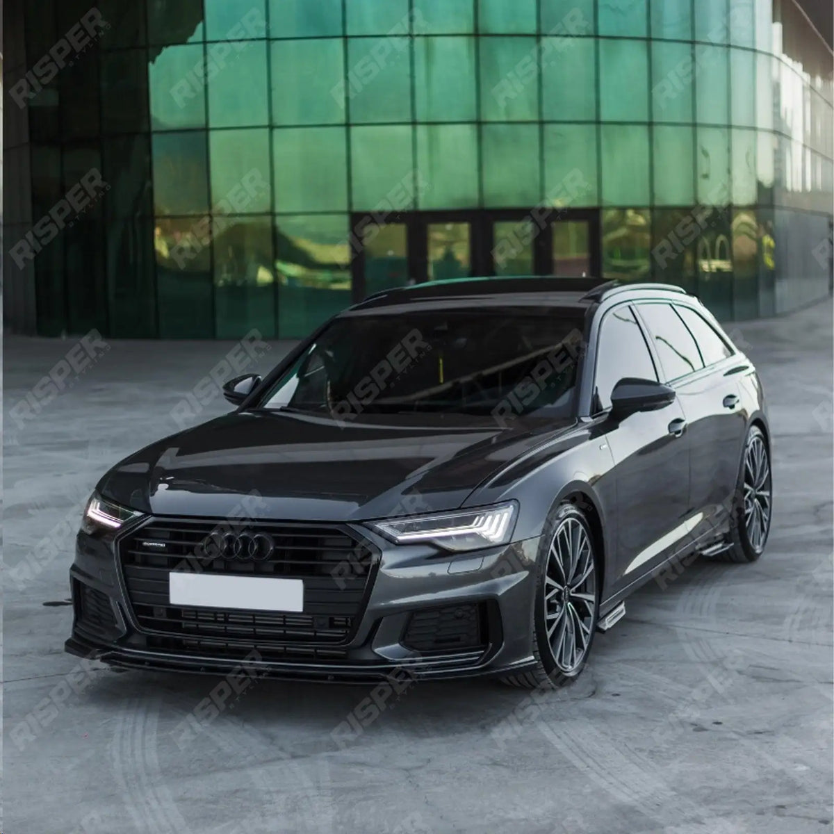 Front Splitter For Audi S6 C8 / A6 C8 S-Line Sedan-Avant 2019+