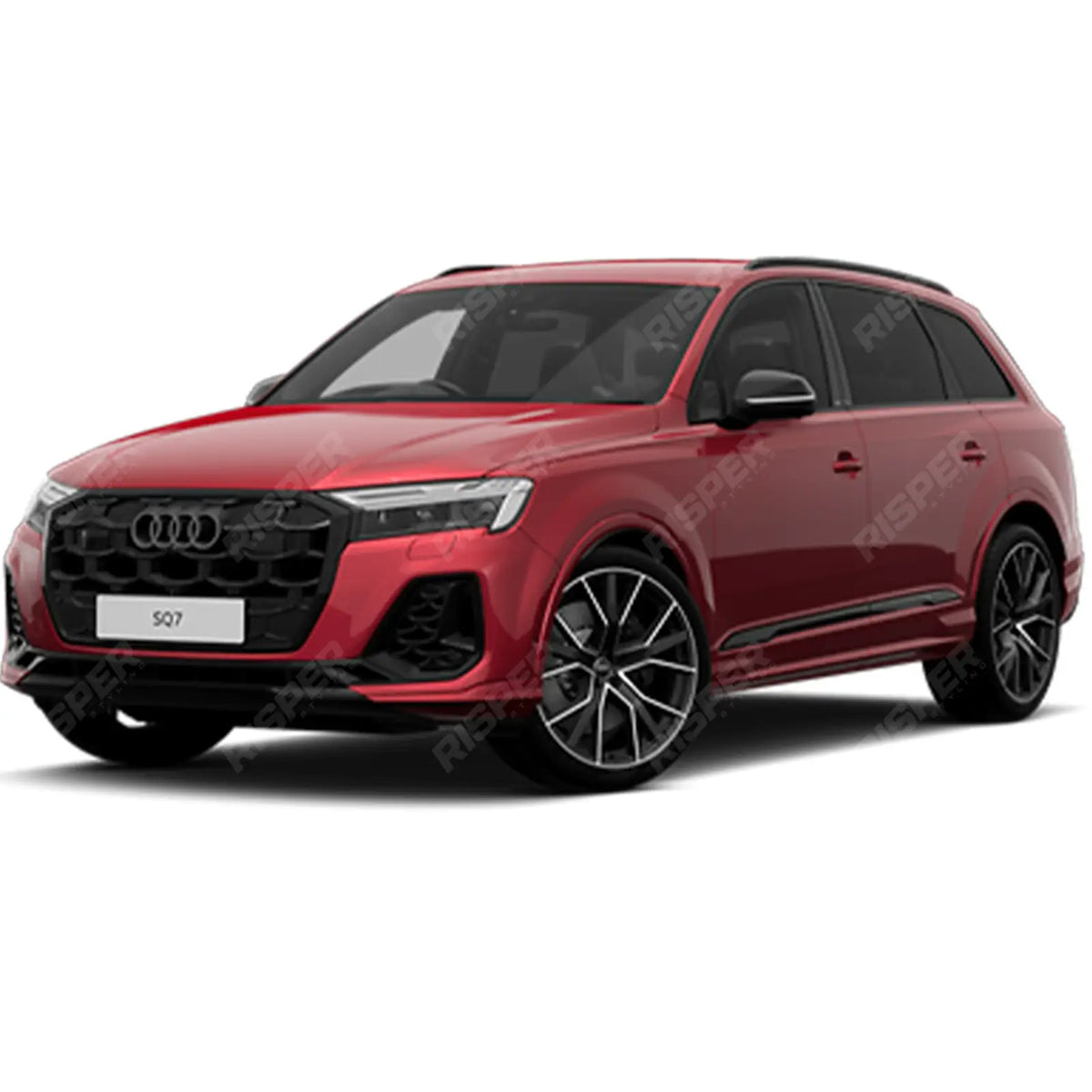 Front Splitter For Audi SQ7 MK2 Facelift 2019+ - Front Splitter / Audi Q7 S-Line MK2 Facelift 2019+
