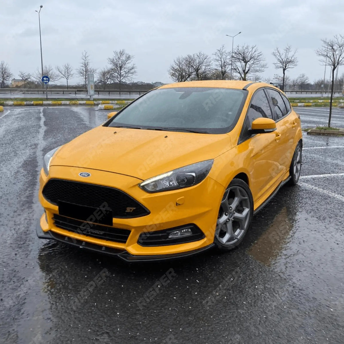 Front Splitter For Ford Focus ST MK3 Facelift 2015-2018