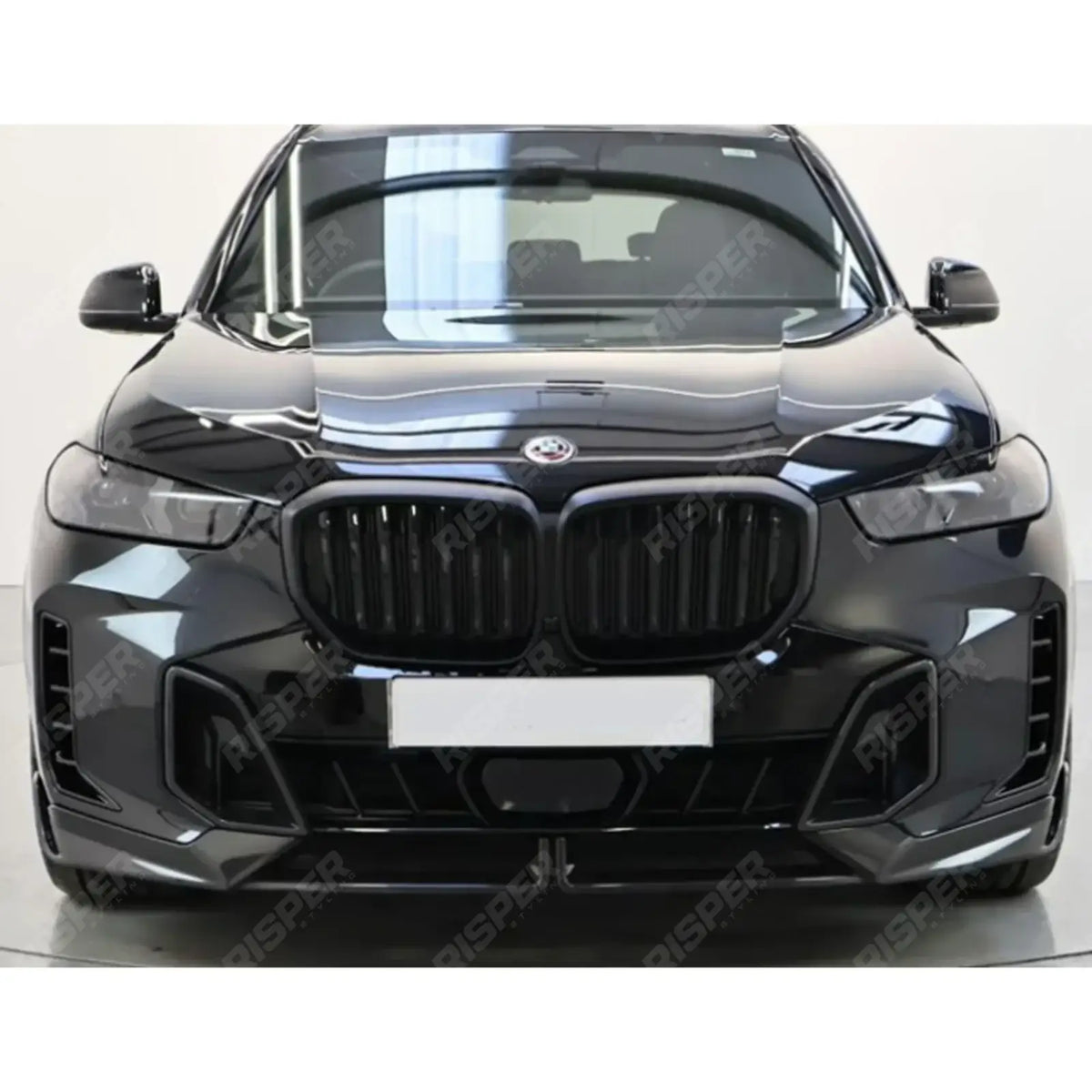 Front Splitter In Carbon Look For BMW X5 G05 LCI M Sport 2023+
