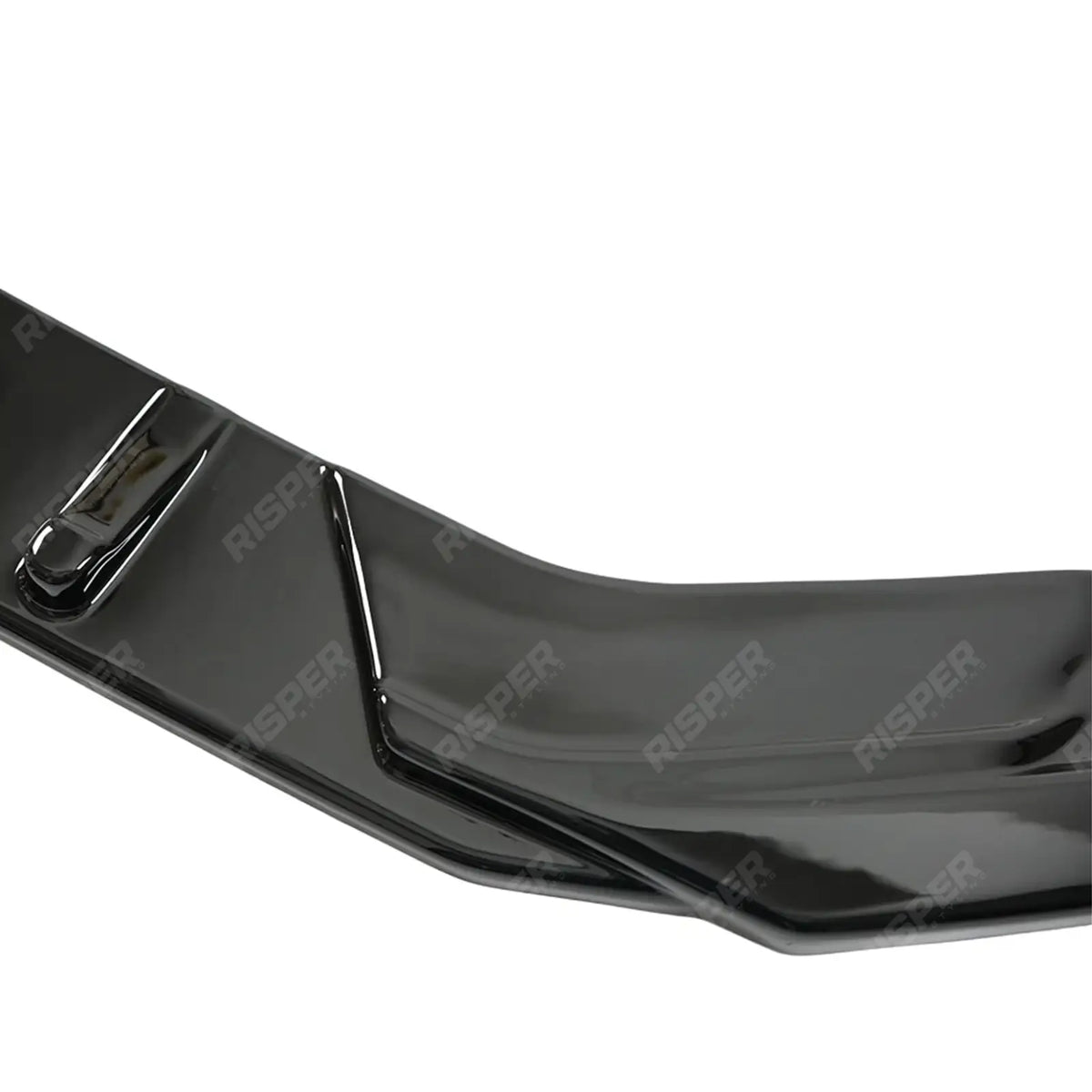 Front Splitter in Gloss Black For Volkswagen Scirocco R 2014-2017