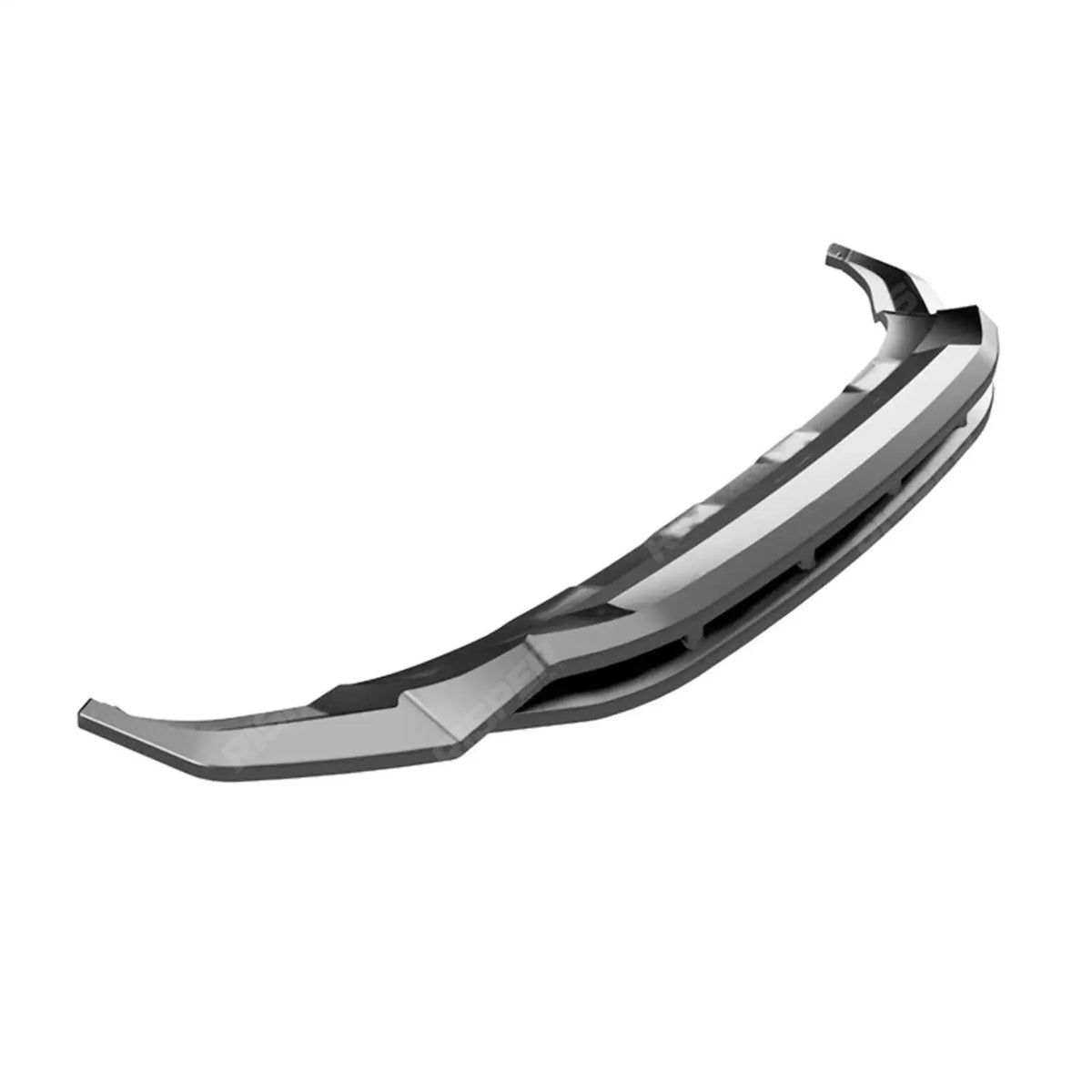 Front Splitter In Gloss Black For Volkswagen Touareg MK3 Pre Facelift R Line 2018-2023