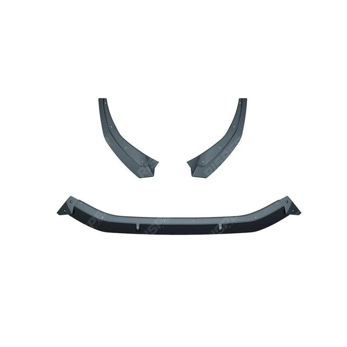 FRONT SPLITTER LIP IN GLOSS BLACK For AUDI A4 2019+ FACELIFT B9 S LINE /S4