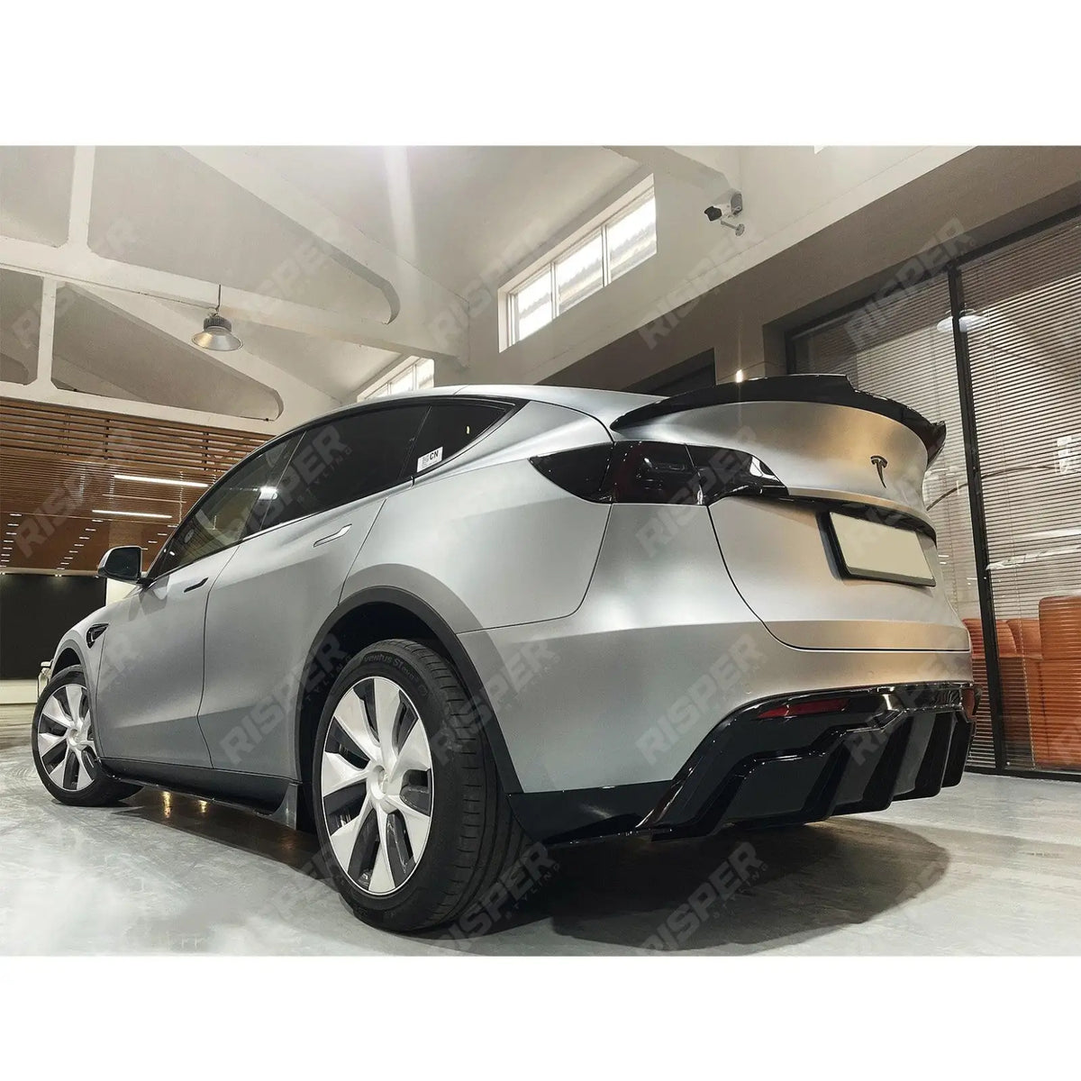Full Aero Kit In Gloss Black For Tesla Model Y 2020+