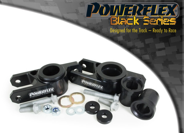 For Honda Civic MK10 FK8 Type-R Powerflex BLACK Front Wishbone Rear Bush AL & Caster PFF25-1102GBLK - TMC Motorsport