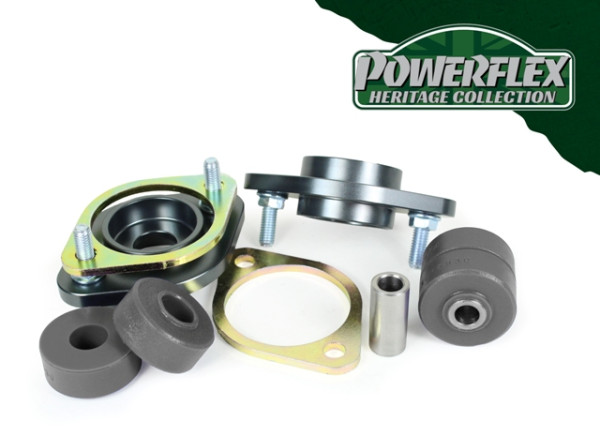 For BMW E30 inc M3 Powerflex Heritage Rear Shock Top Mount Bracket and Bush 10mm PFR5-5630-10H - TMC Motorsport
