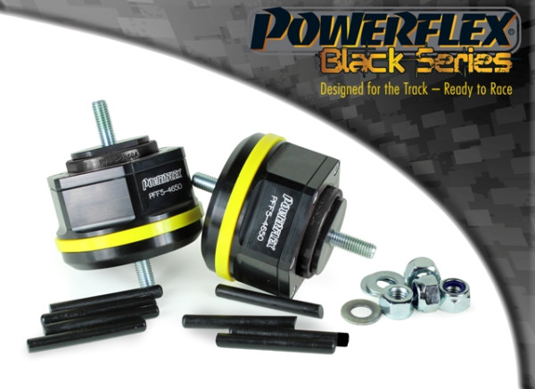 For BMW Z3 Powerflex BLACK Engine Mount PFF5-4650BLK - TMC Motorsport