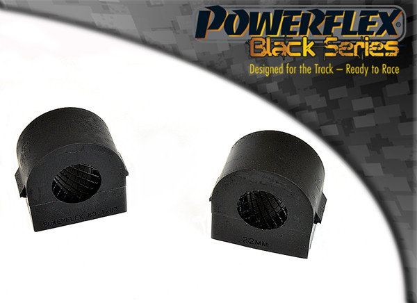 Powerflex BLACK Front ARB Bushing Bush 21mm PFF80-1203-21BLK for Saab 9-3 (2003-2014) - TMC Motorsport