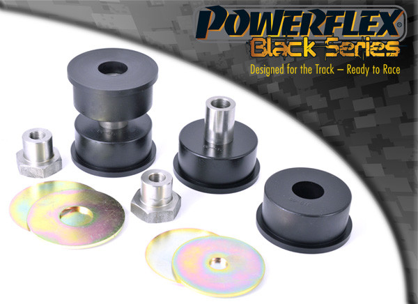 Powerflex BLACK Rear Diff Rear Mounting Bush PFR69-516BLK for Subaru Impreza GR, GH & WRX + STI - TMC Motorsport
