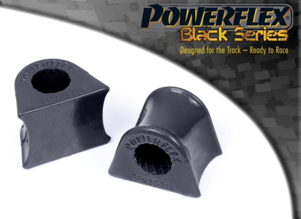 Powerflex Black Series Rear Anti Roll Bar Support Bush PFR30-314BLK Lancia Integrale 16v (1989-1994) - TMC Motorsport