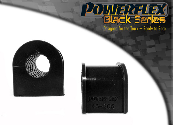 Powerflex Black Rear Anti Roll Bar Bush 18mm PFR46-206-18BLK Nissan 200SX - S13, S14, S14A & S15 - TMC Motorsport