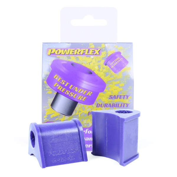 Powerflex BLACK Rear ARB Outer Bush Eibach 25mm PFR85-226-25BLK for VW Corrado - TMC Motorsport